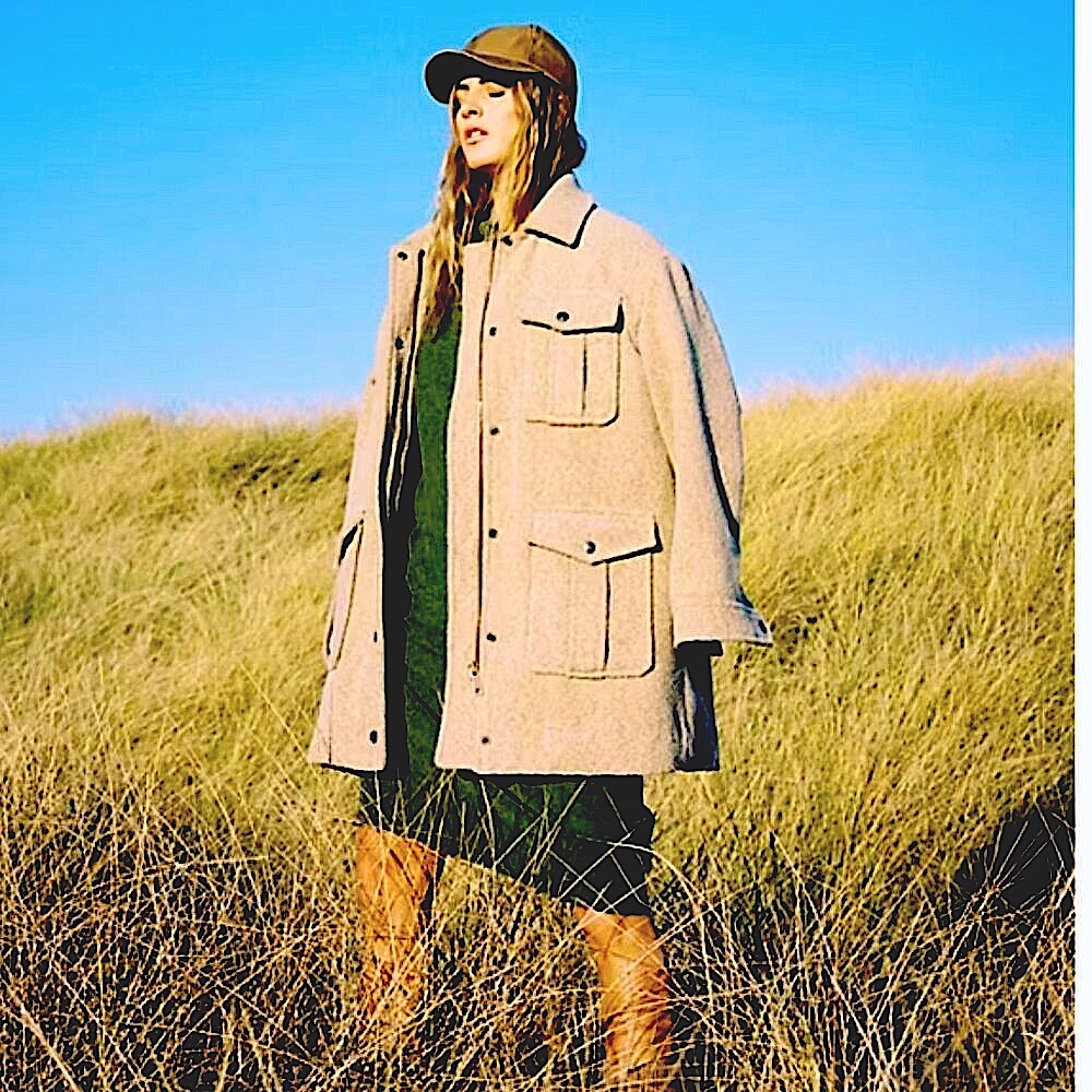 Free People NWT Size S Hudson Utility Coat Shirt Jacket, wool blend coat